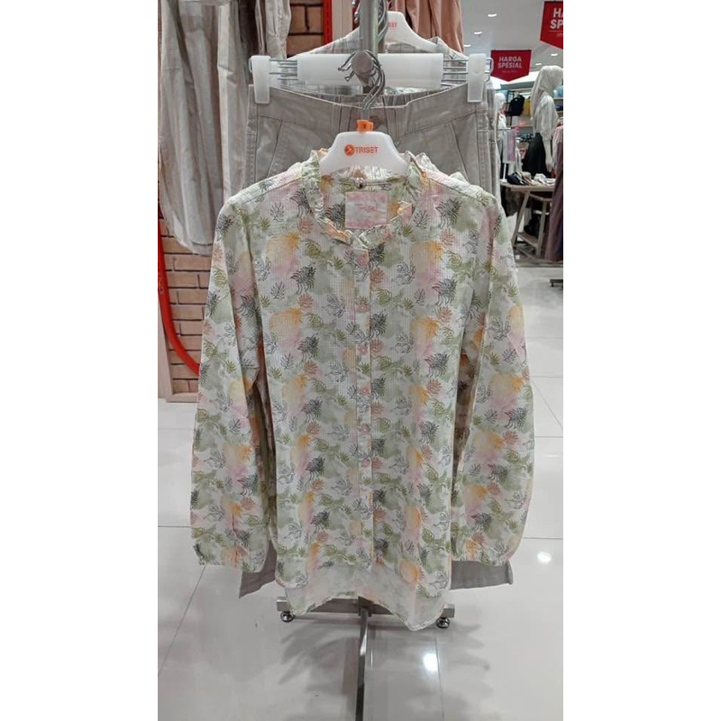 Triset kemeja wanita original