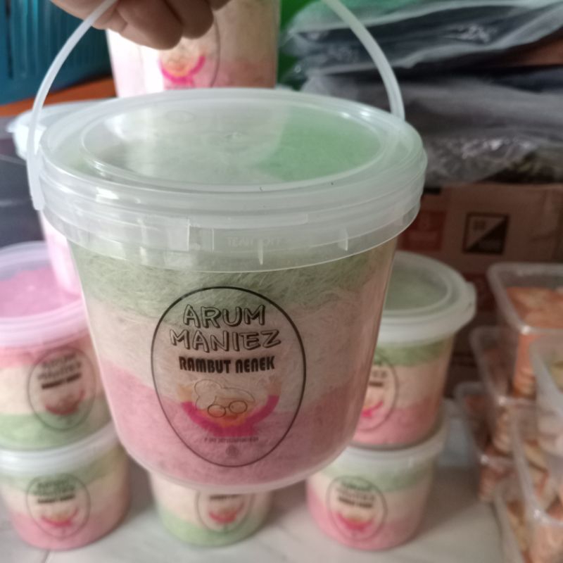 

Arum Manis/ Rambut Nenek/ Gulali Toples