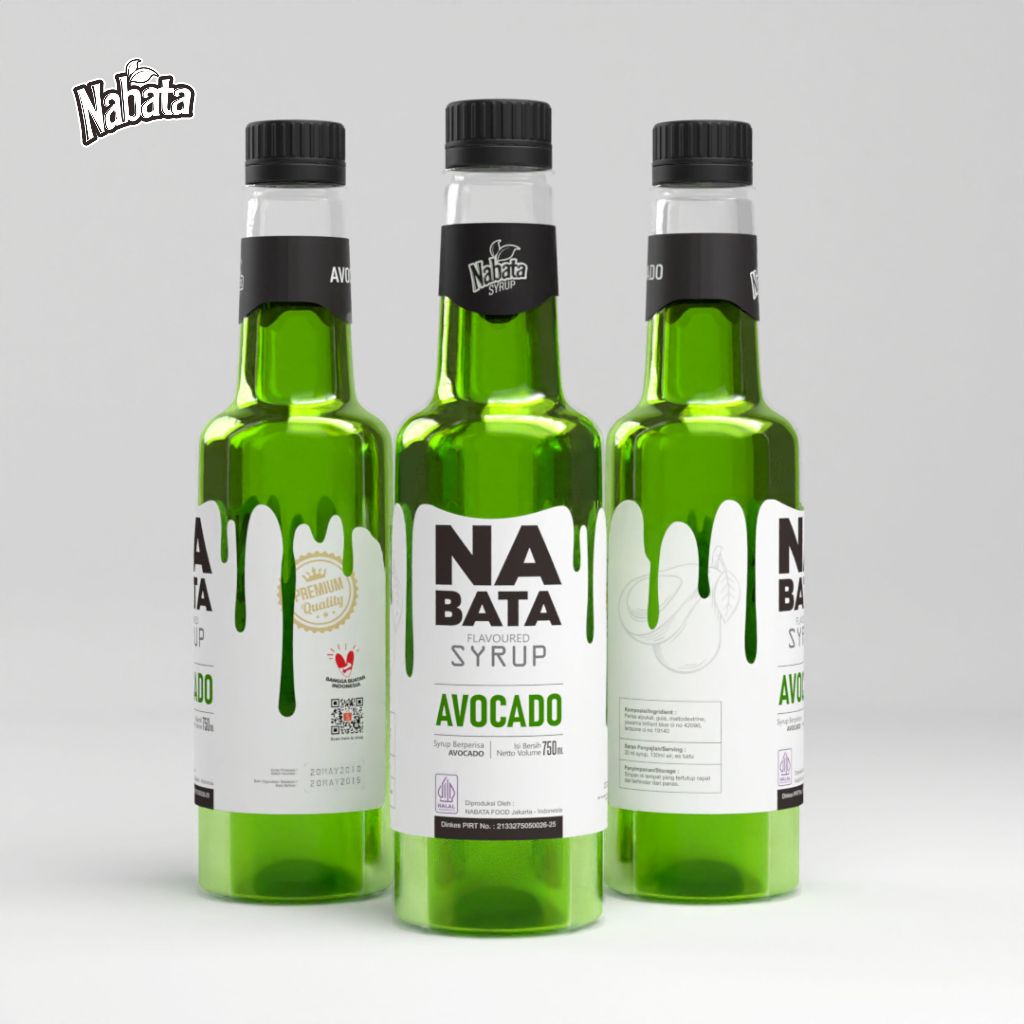 

Sirup Alpukat Syrup Alvocado Premium 750Ml Nabata Drink - Syrup Alpukat Untuk Cafe Coffee Shop