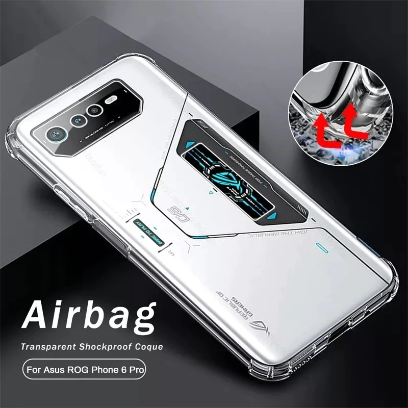 CASE ASUS ROG 6 SOFT ANTI CRACK AIRBAG TRANSPARAN