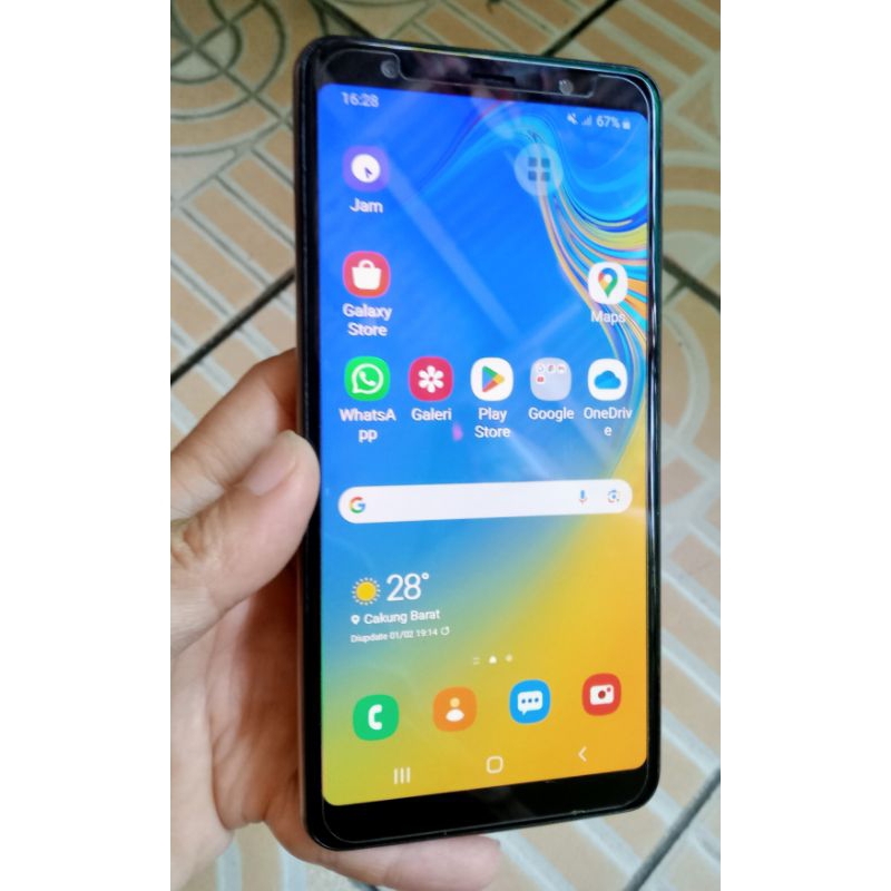 HP Samsung A7 2018