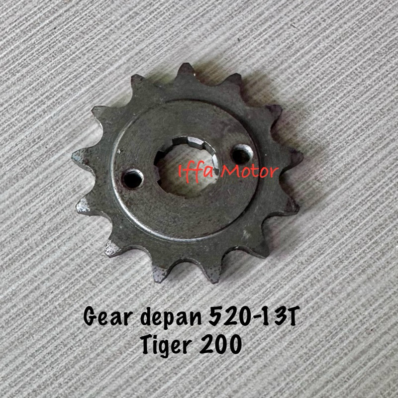 Gear Depan 520 - 13T Honda Tiger 2000 Tiger Revo