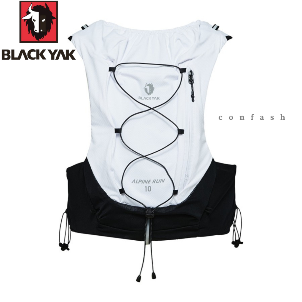 Vest Running BLACK YAK Alpine Run UL10 Lite White Original Tas Lari Hydropack Summit Hiking Trevelli