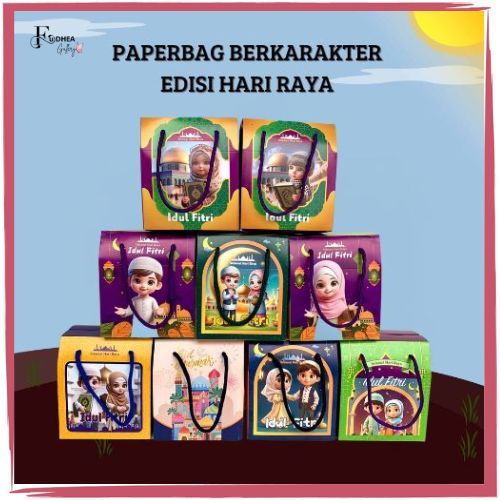 

FDG Box Hampers Lebaran / Paperbag Idulfitri / Paper Bag Hampers pp09