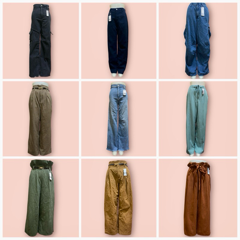NEW CELANA KULOT JEANS BAGGY PANTS||KARGO UNIQLO