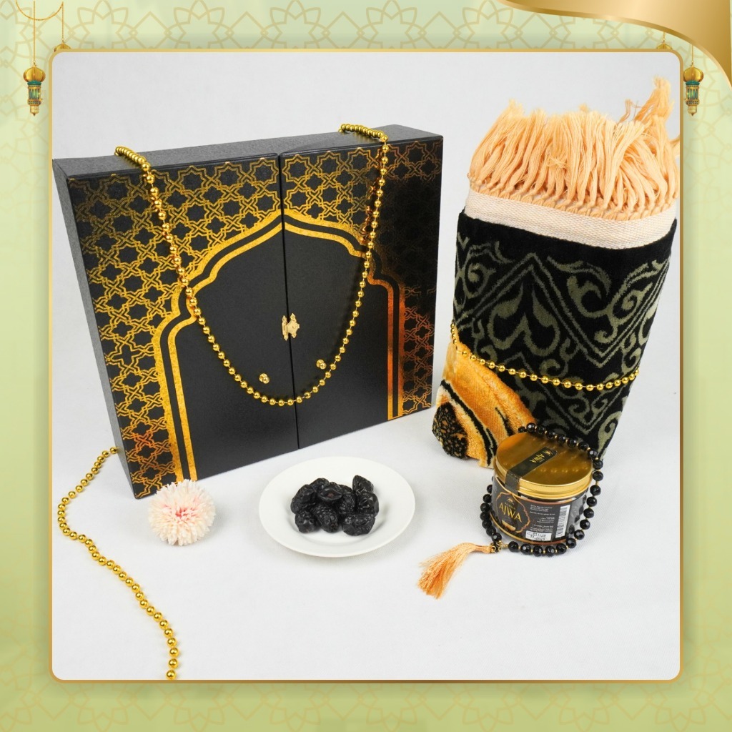 

Hampers Premium Kiswah Souvenir Special Ramadan Parcel Gift Lebaran