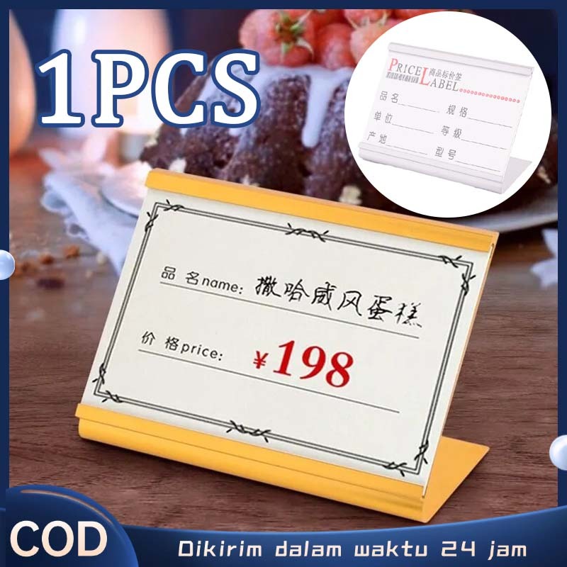 

Aluminum Name Plate Holder Nama Meja Name Plate Holder Papan Nama Di Meja