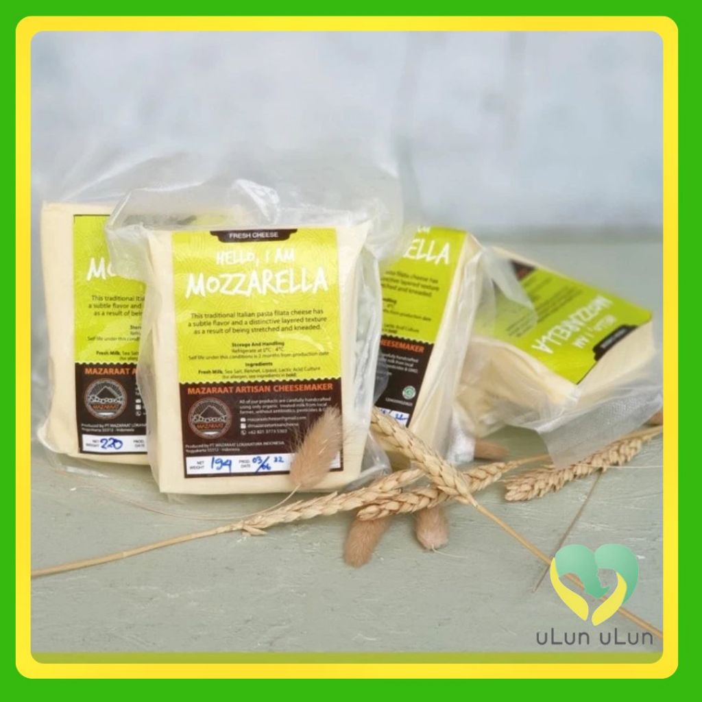 Ulun Ulun Mazaraat Mozarella Cheese Artisan Cheesemaker Grass Feed |