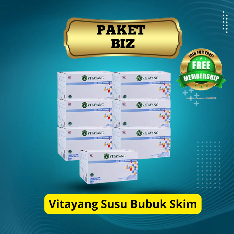 

Paket Biz Vitayang Susu Skim Bubuk Colostrum Rasa Original kk indonesia