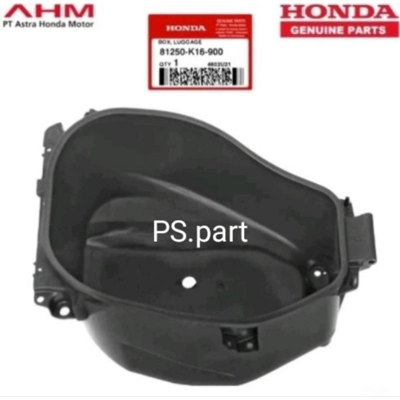 81250 K16 900 BOX LUGAGE BOX BAGASI Honda SCOOPY FI 2013-2016 ORIGINAL AHM