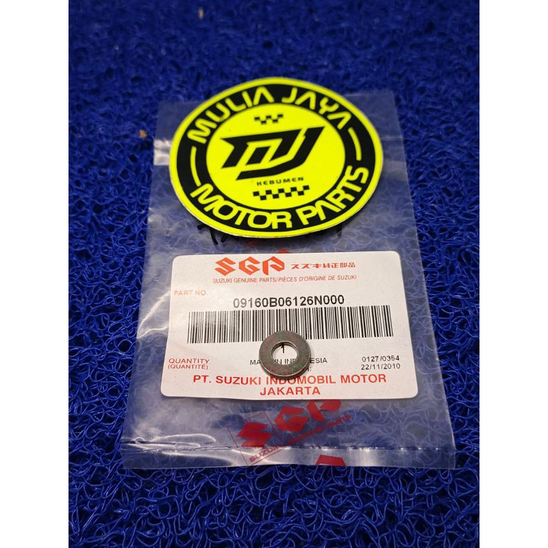 WASHER RING BAUT JALU STANG COVER UNDER SIZE UKURAN 6.5 X 14 X 2 SHOGUN 125 SATRIA FU 150 AXELLO NEX