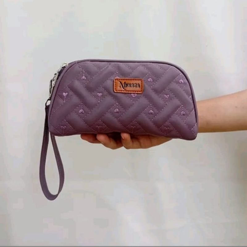 Khanza1 Clutch - DOMPET POUCH WANITA 2 REST 2 RUANG / DOMPET HP / DOMPET KOIN & KARTU