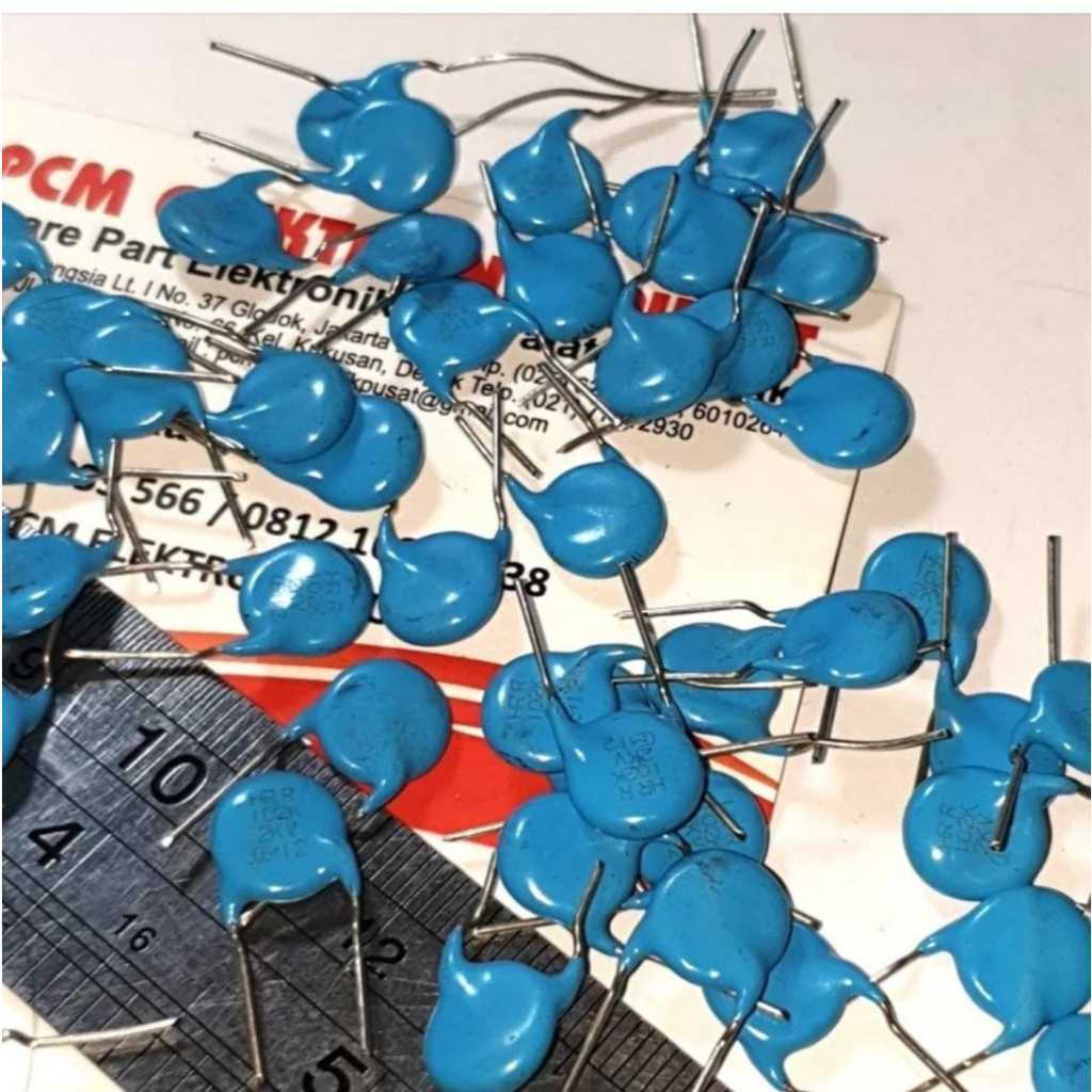 RE2575 New Capasitor Kapasitor Milar 102 1nf 1kv kecil by PCM LTC GLODOK