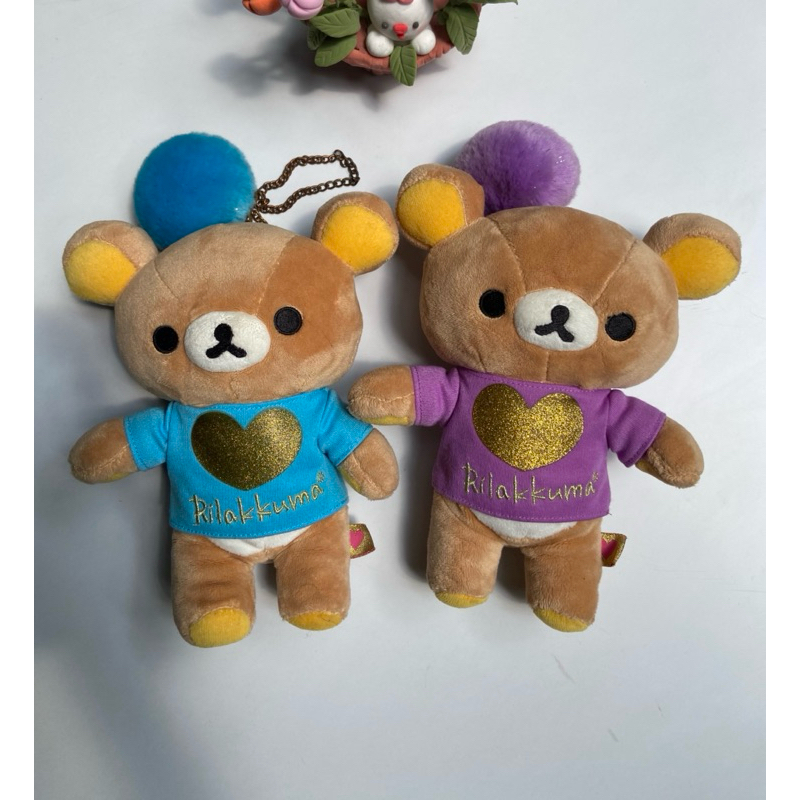 SALE boneka dompet rilakkuma san x gantungan tas
