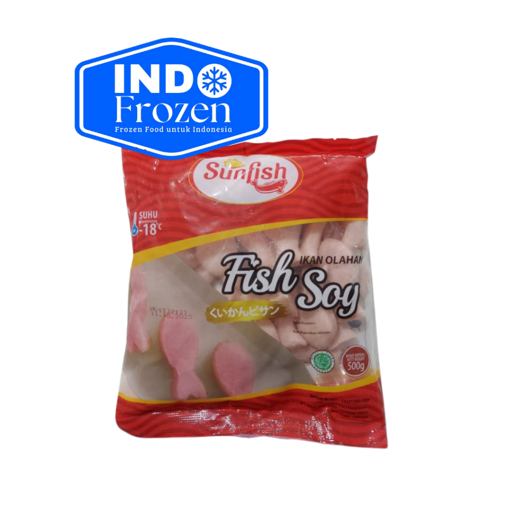 

SUNFISH FISH SOY 500GR/OLAHAN SEAFOOD BENTUK IKAN