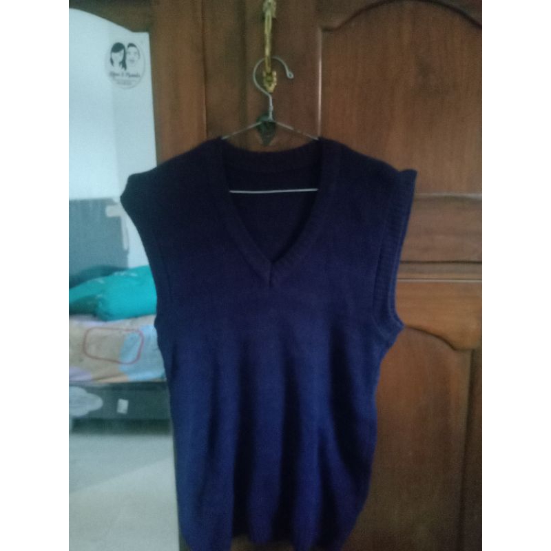 Preloved Vest Rompi Rajut