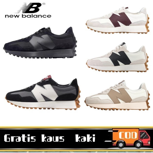 Sepatu NB327 Original 100%  Spatu Seoatu Sneaker Harga Sepati Men And Women Pria