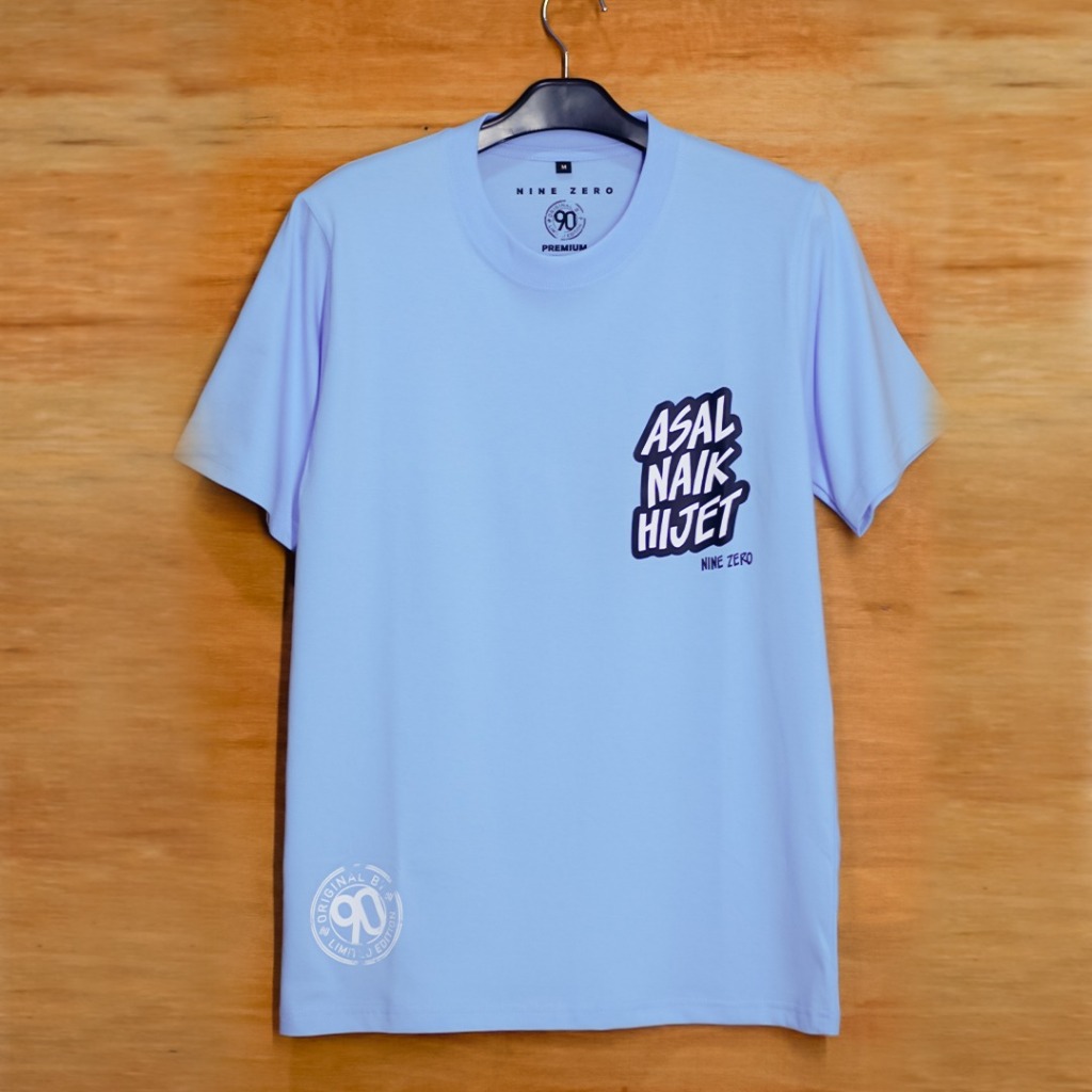 Kaos Komunitas Hijet Dewasa Asal Naik Hijet Premium Cotton Combed 24s