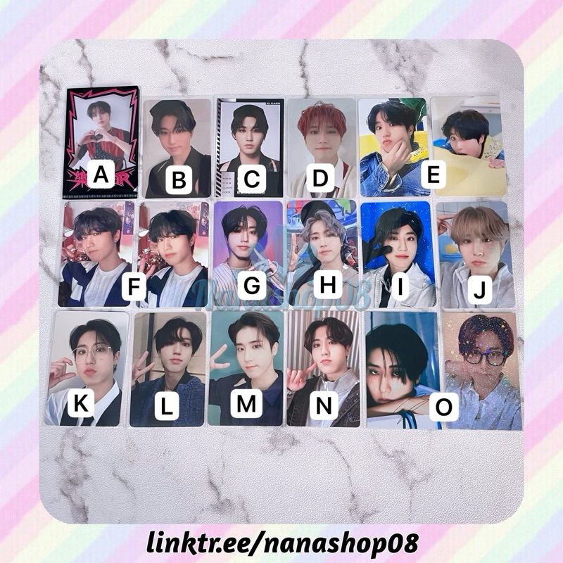 (Part 2) Photocard Stray Kids Han Jisung Oddinarry Christmas Evel DVD Maniac