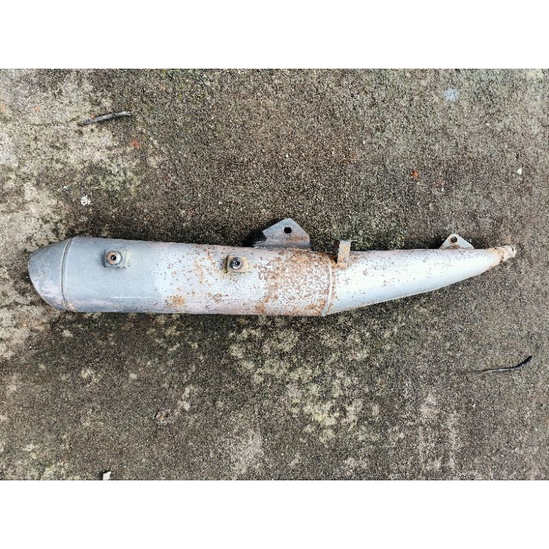 silincer tabung knalpot Honda Revo FIt Fi Injeksi Original