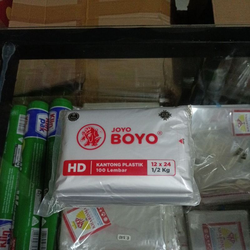 Plastik HD Joyo Boyo Uk 12x24/¹/²Kg (1 Ikat)