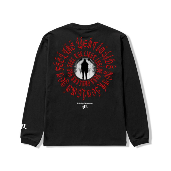 Wezzen T-Shirt Long Sleeve Vortic Black