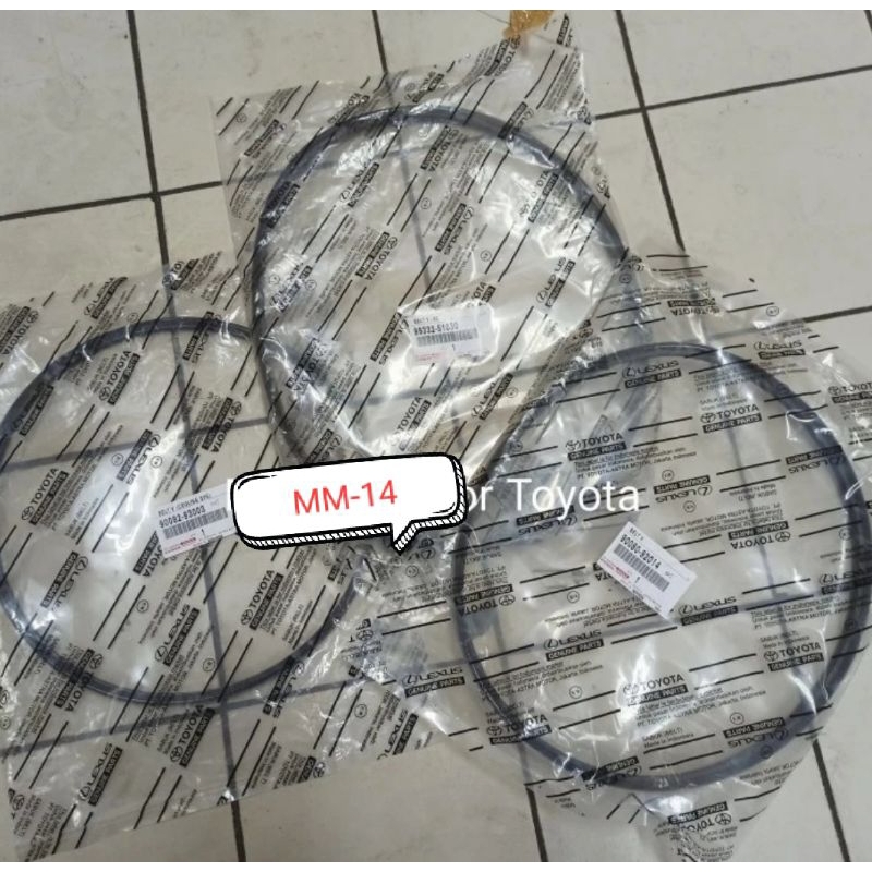 VAN BELT FAN BELT TALI KIPAS KIJANG 7K EFI 1.8CC ORI HARGA 1SET 3PC