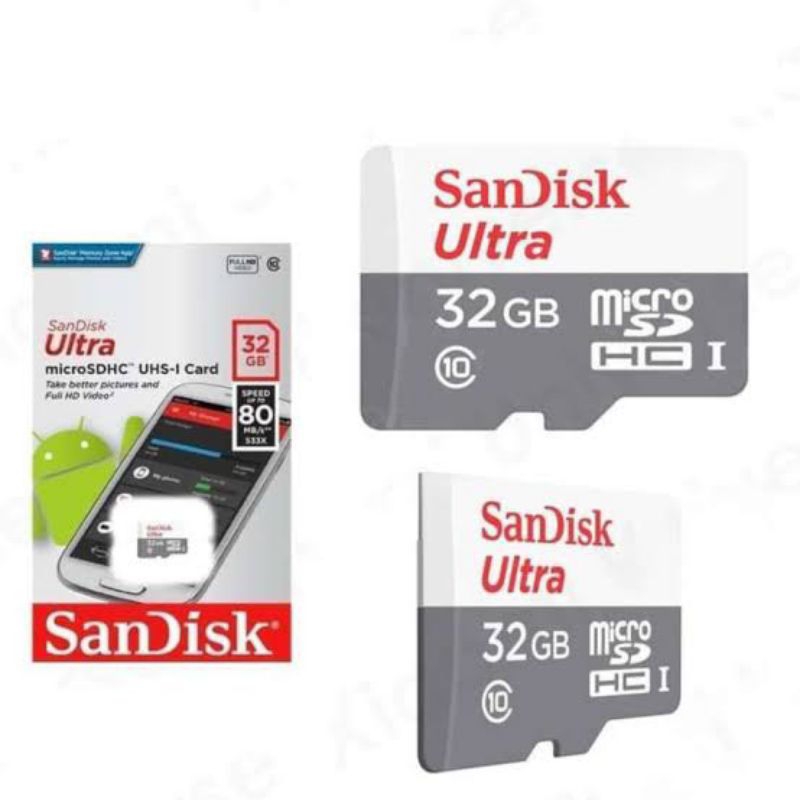 Kartu memori sandisk 32 gb