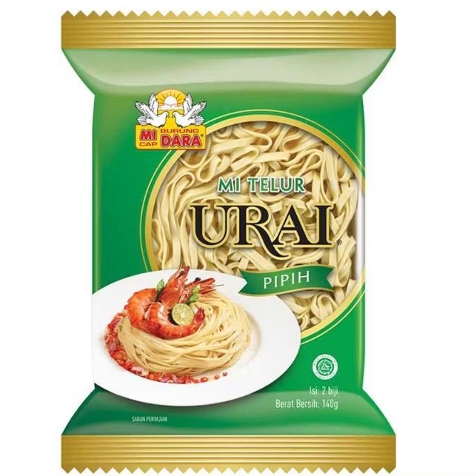 

burung dara mie telur urai original 140g