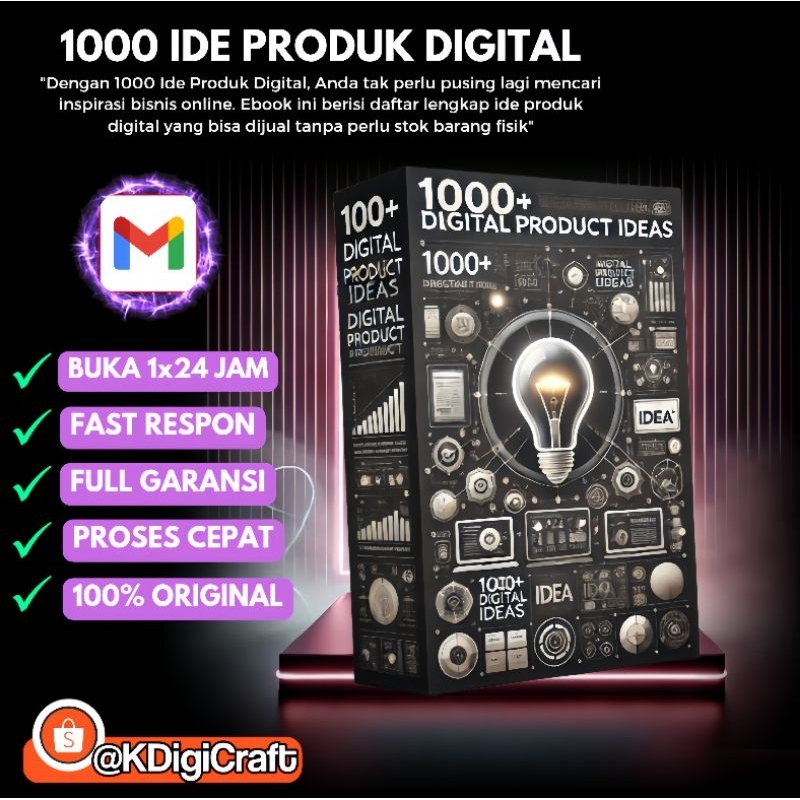 1000 Ide Produk Digital: Sumber Inspirasi untuk Bisnis Online Anda