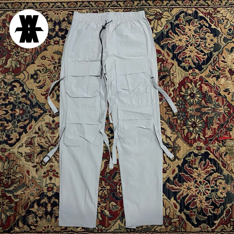 Motifest Kr Bond*ge Pants Grey Size 46 W38-42 L104 OL17 Lingkar Pinggang 76-84 cm Panjang 104 cm Ope