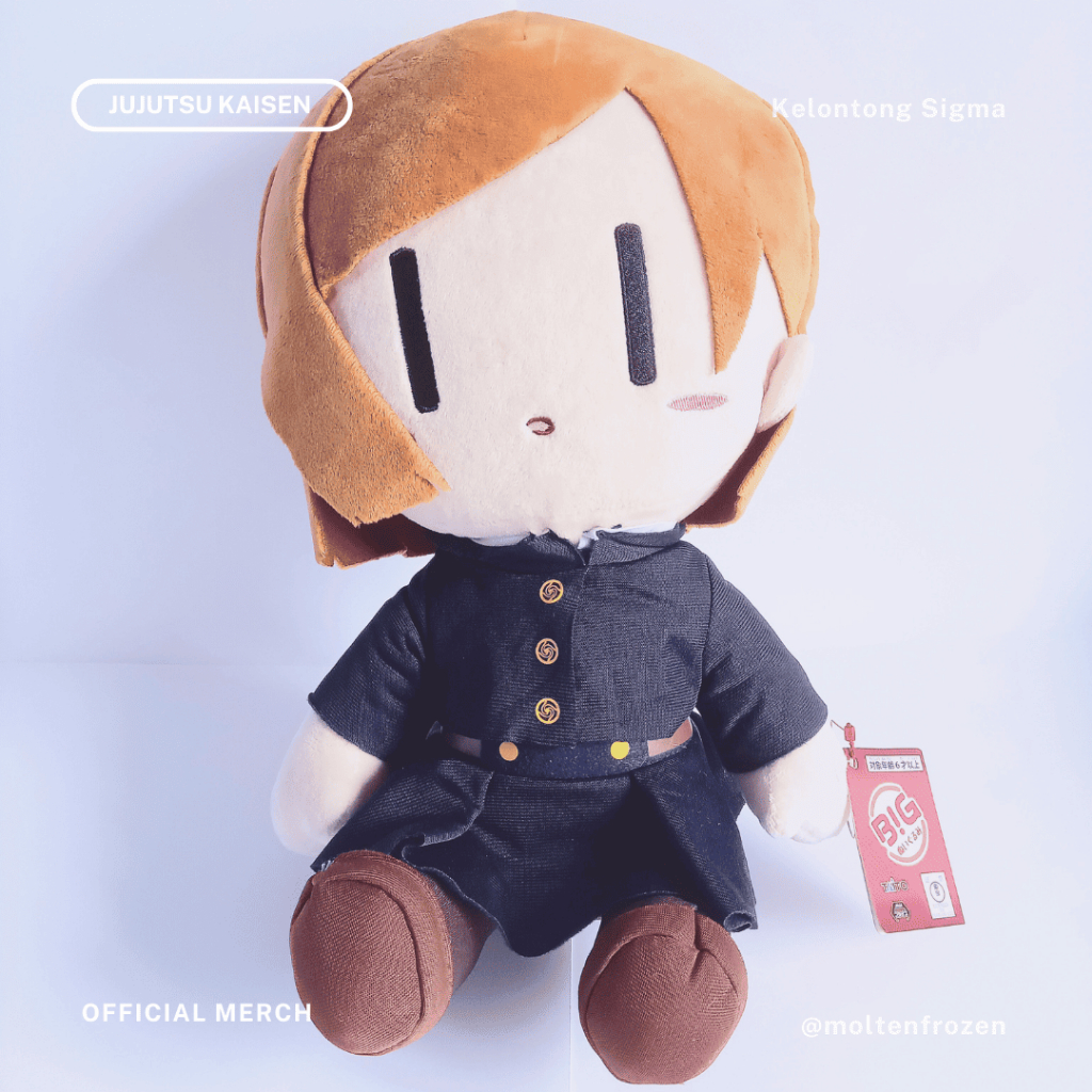 Merch Nobara Kugisaki Big Taito Yurugao Jujutsu Kaisen Boneka Plush Doll OFFICIAL MERCHANDISE