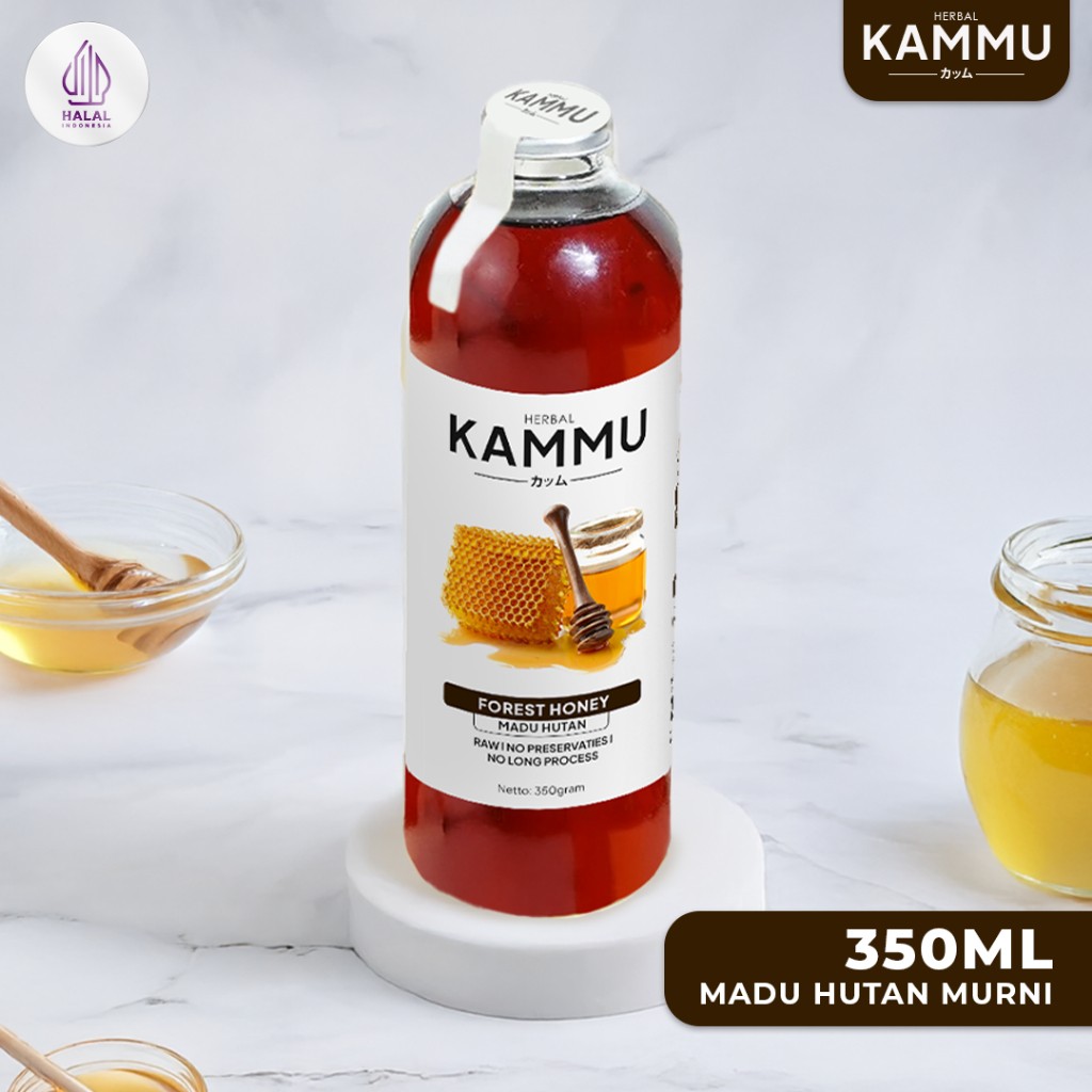 

HERBAL KAMMU - Madu Hutan 350 gr