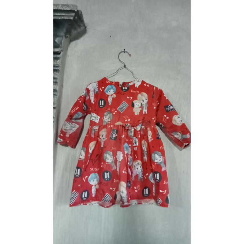 Setelan tunik anak 2 tahun pl