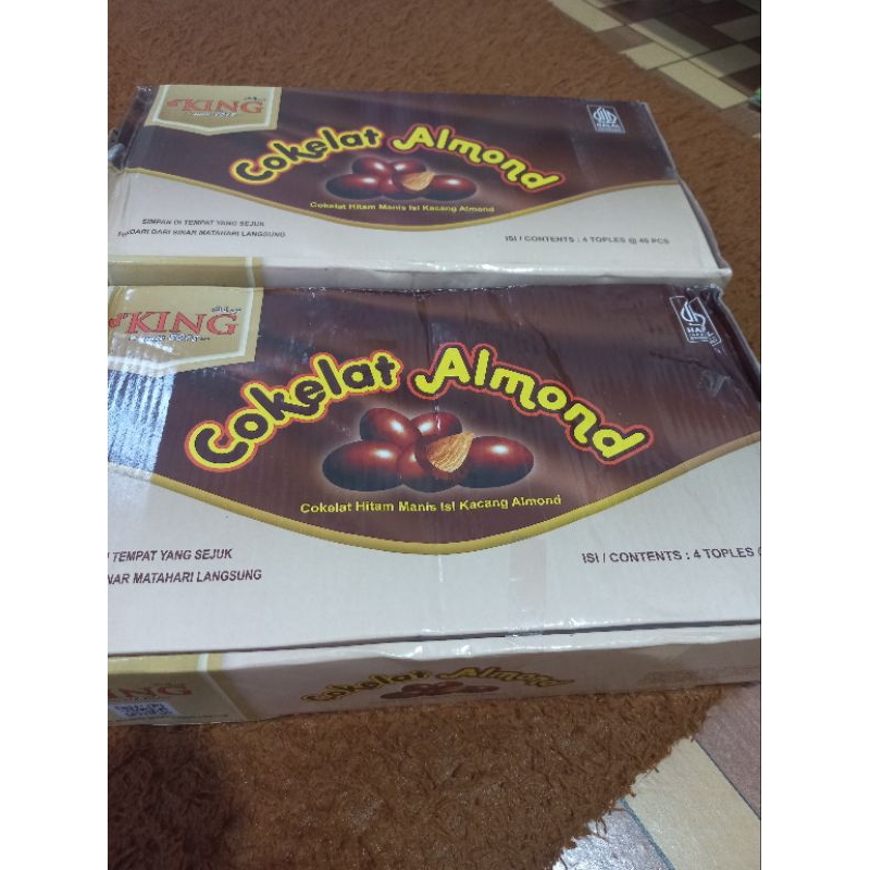d'king Cokelat Almond