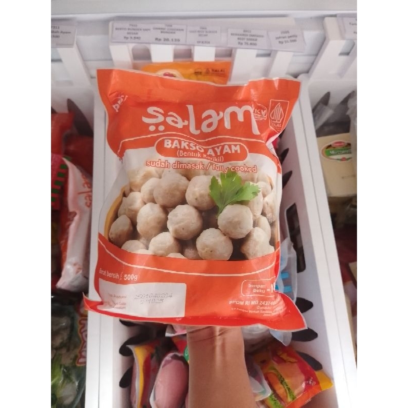 

bakso salam kerikil 500 gram