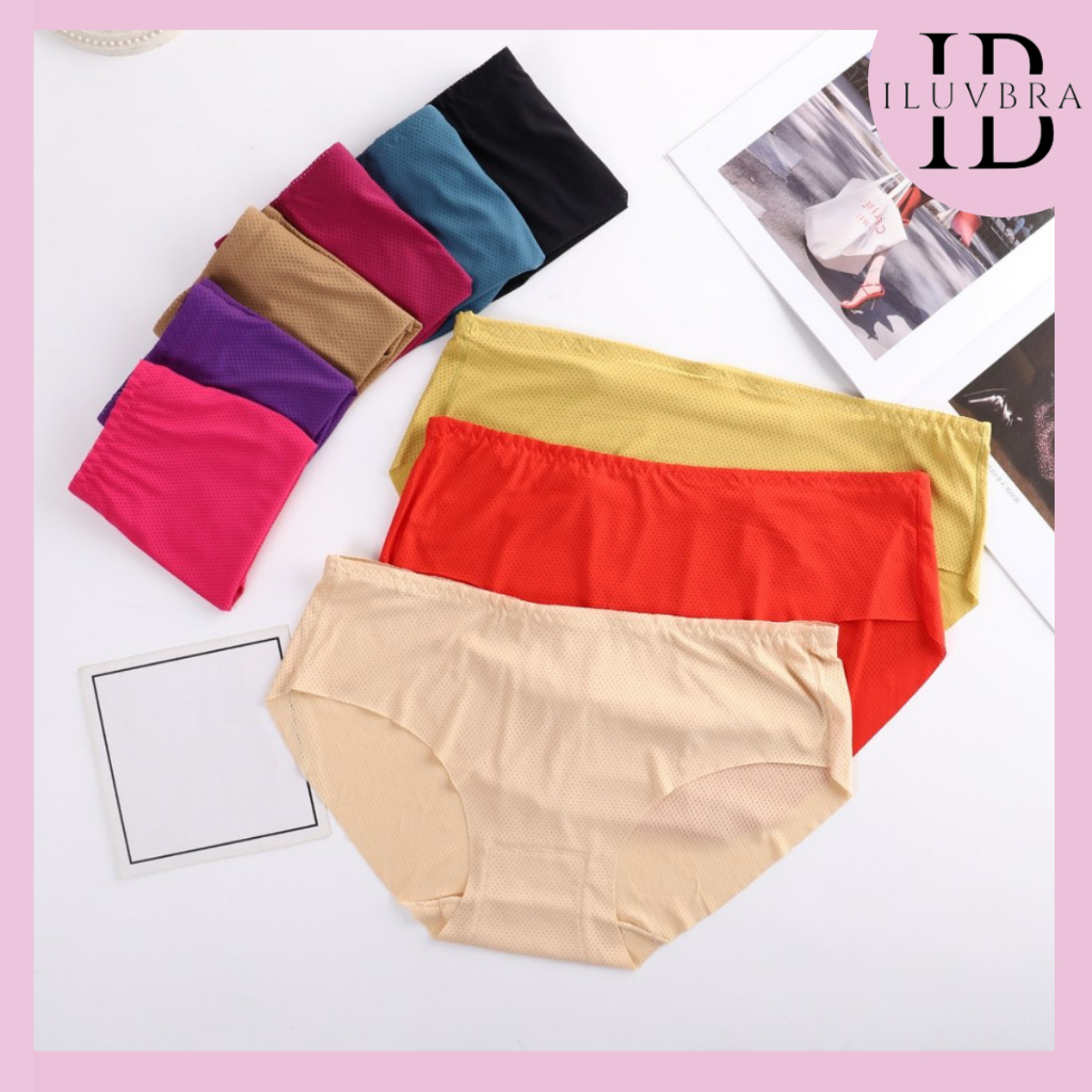 CUCI GUDANG CD1372 Celana Dalam Wanita Seamless Underwear Motif Bunga