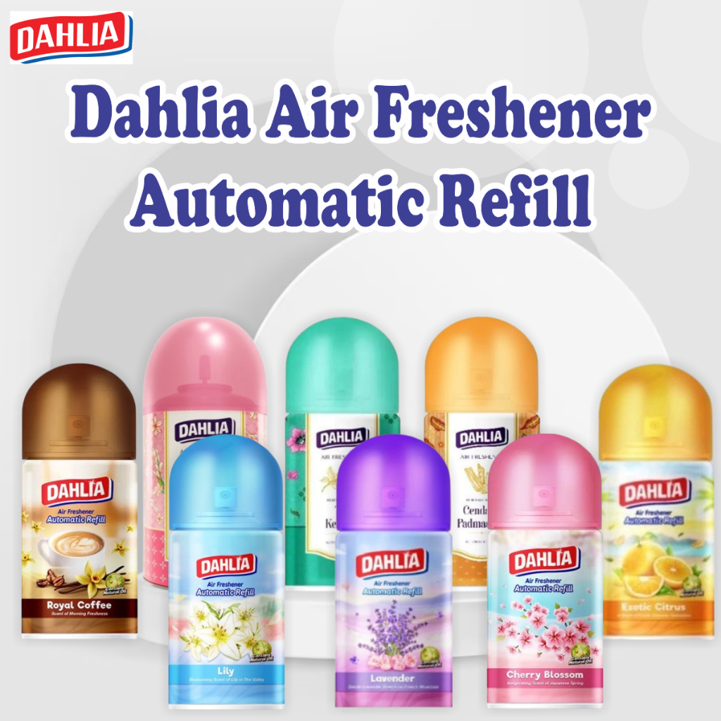 Dahlia Air Freshener Automatic Refill - Pengharum Ruangan