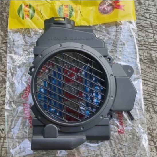 COVER TUTUP RADIATOR VARIO KARBU & VARIO TECHNO LAMA 110 2008 2009 2010 2011 2012 PENUTUP HONDA VARI