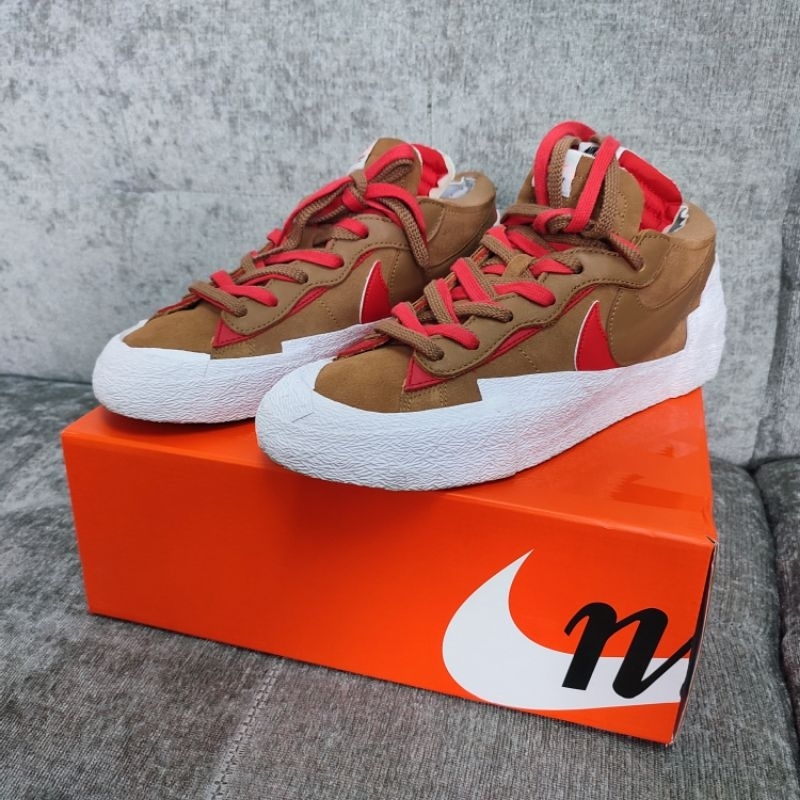 Nike Original - Blazer Low x Sacai - British Tan
