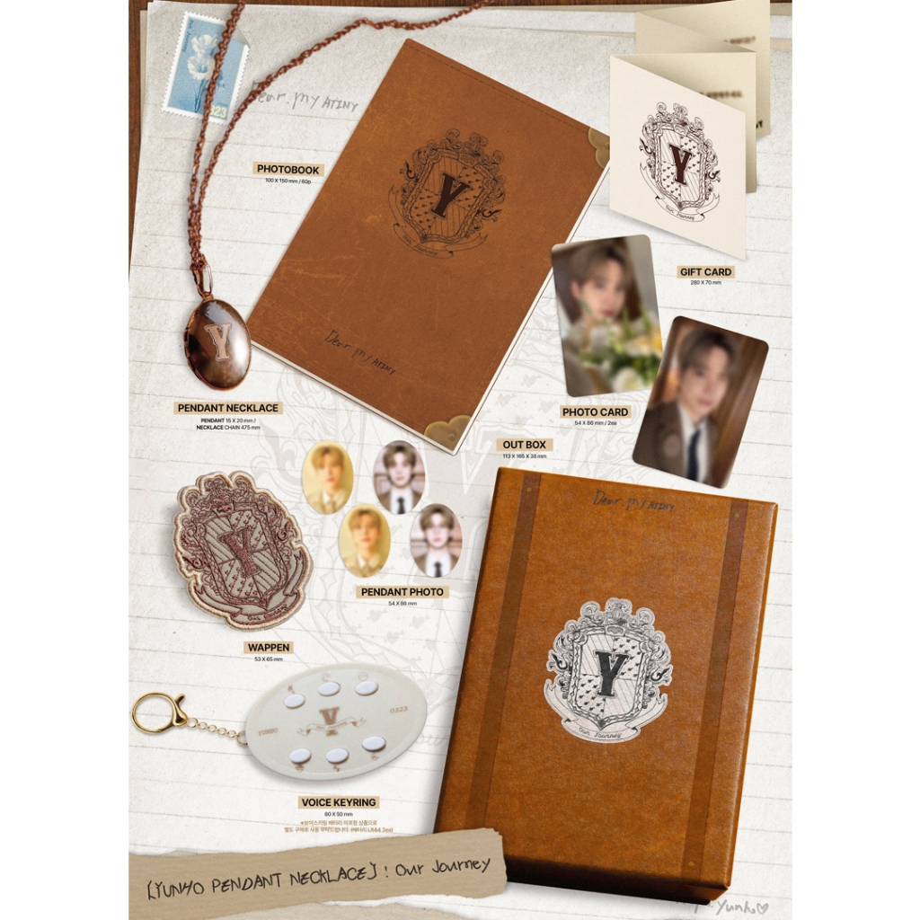 ATEEZ BIRTHDAY MD - YUNHO PENDANT NECKLACE : Our Journey MD