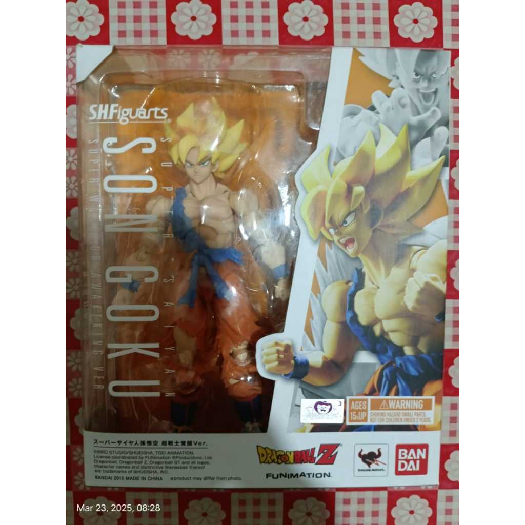 SHF Super Saiyan Son Goku Awakening Ver