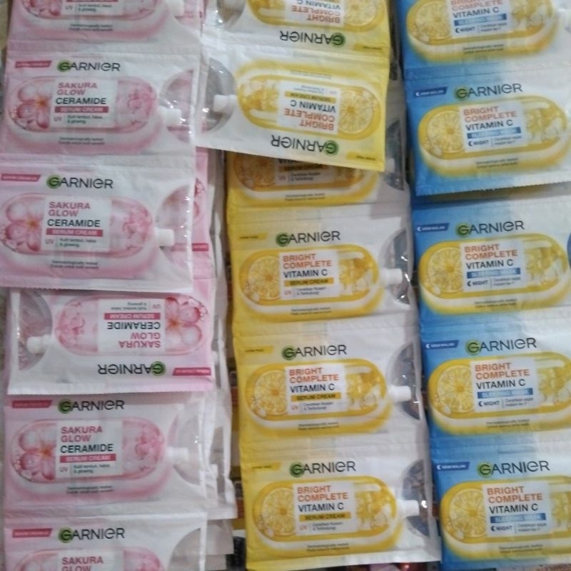 GARNIER CREAM  DAY NIGHT SACHET 7ML