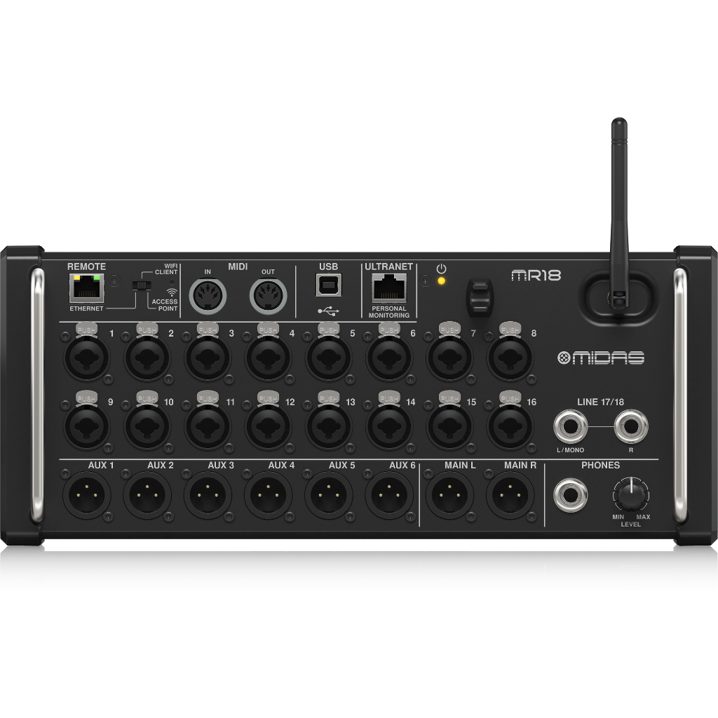 MIDAS MR18 ORIGINAL Mixer Audio Digital 18 Channel MR 18 / MR-18