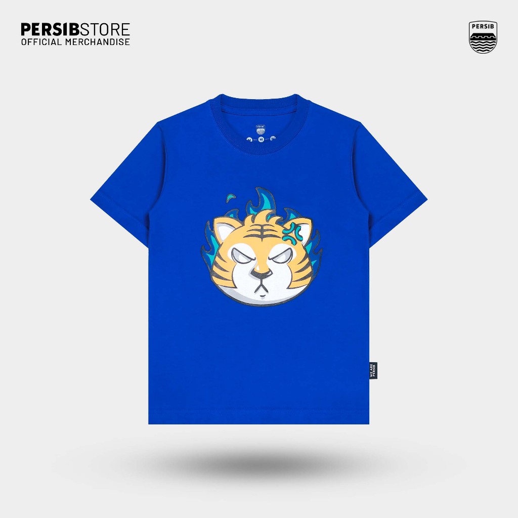 PERSIB TSHIRT PRABU ANGRY BLUE kids
