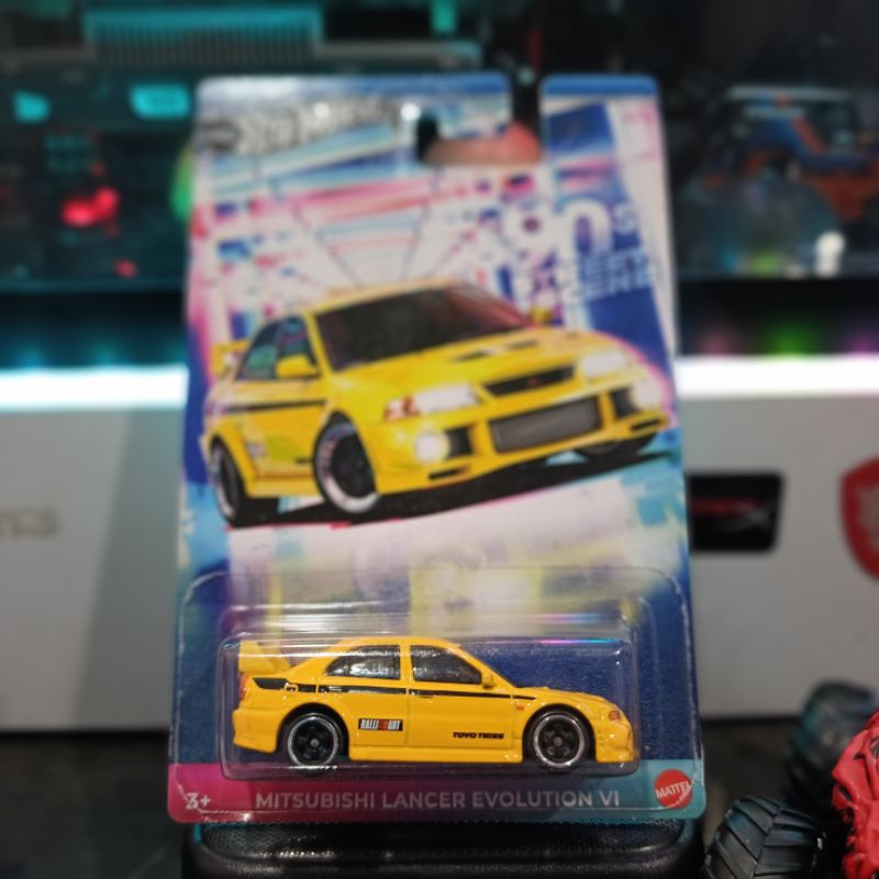 Hot wheels Mitsubishi Lancer Evolution VI 90s