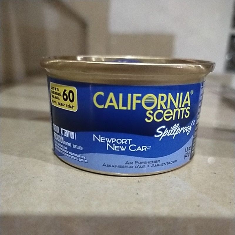 California Scents - Spillproof NEWPORT Serbuk Kayu Pengharum Pewangi Parfum Mobil Ruangan