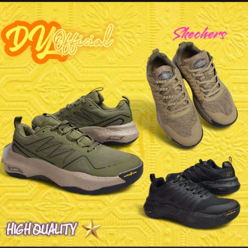 Skechers Arch Fit Trail / Sepatu pria sneakers / Impor Vietnam