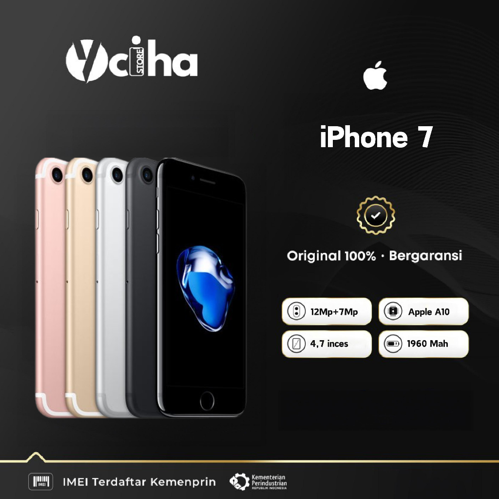 IPHONE 7 32GB | 128GB | 256GB SECOND