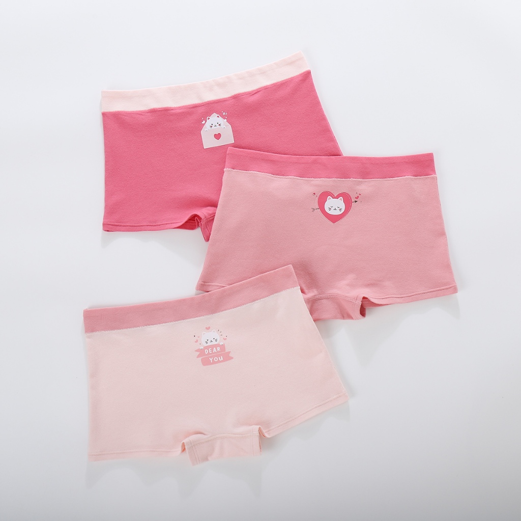 Young Curves Panty Kids Kitty Hearts Boxshort C24-100187